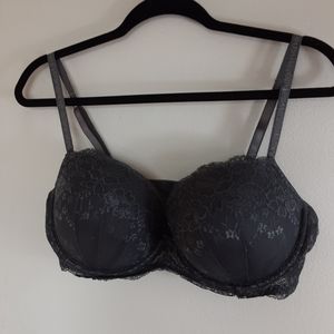 Candie's Push Up Bra 38D Gray Plus